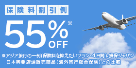 新・海外旅行保険【off!（オフ）】のイメージ